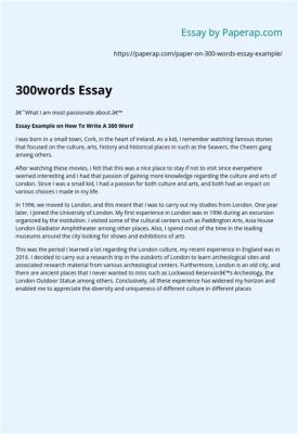 how to write a 300 word essay on the importance of perseverance